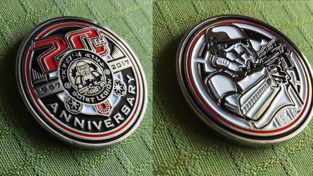 501st Legion 20th Anniversary Coin